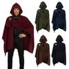 Medieval Soul Reaper Cosplay Cloak With Wrinkled Design For Halloween And Cosplay Events