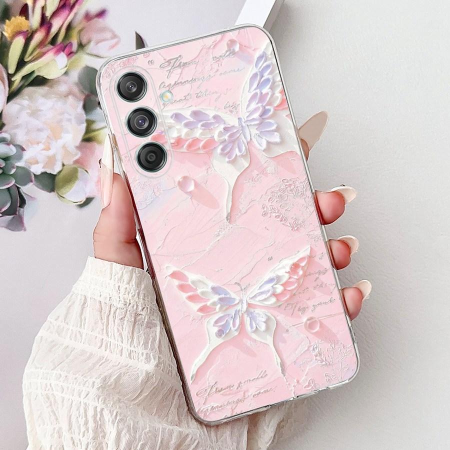 Case for Samsung Galaxy M34 M54 M55 5G New Design TPU Silicone Soft Cover for Samsung M546B  M556B M346B Coque Protective Capa