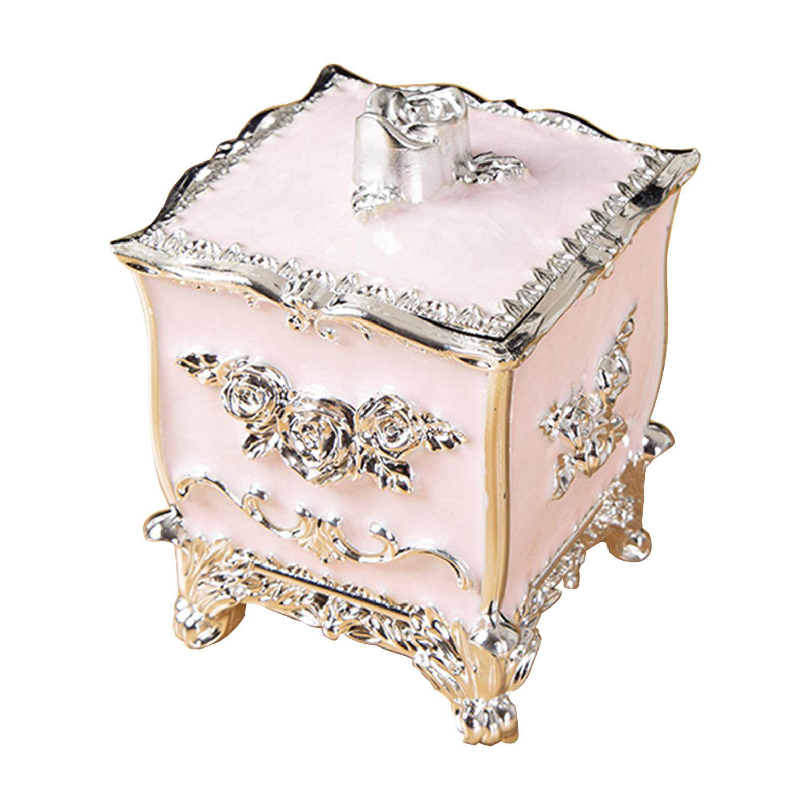 

Европейский стиль Пластиковые футляры для ватных палочек Комната Домашний ватный тампон герметичный небольшой ящик для хранения Коробка для зубочисток