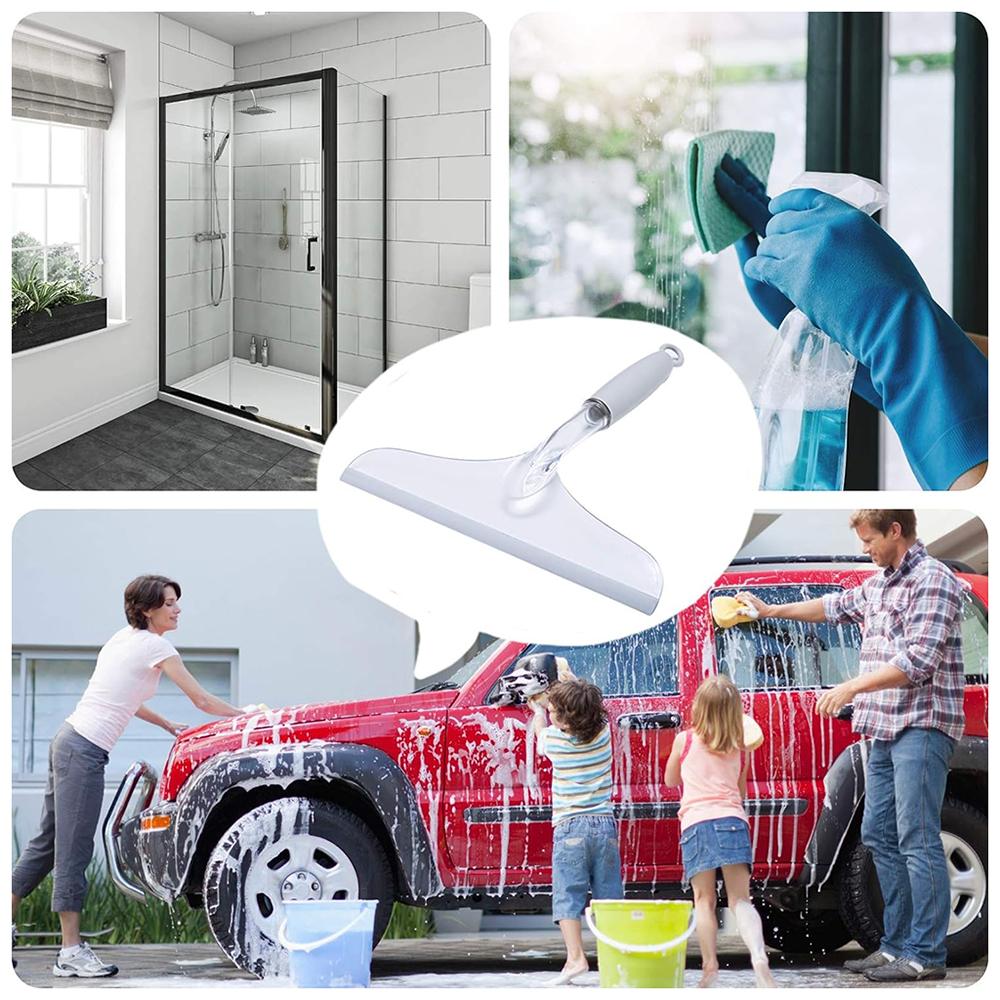 Portable Multifunctional Wipers Multi-purpose Table Scraper Glass Scraper Bathroom Mirror Scraper Window Wiper