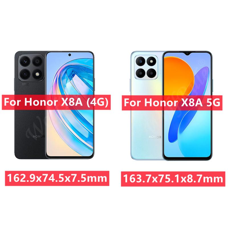 For Cover Honor X8A 5G Case Huawei Honor X8A 5G Capas Shockproof Bumper Back Armor Ring Magnetic Holder Case Honor X8A 5G Fundas