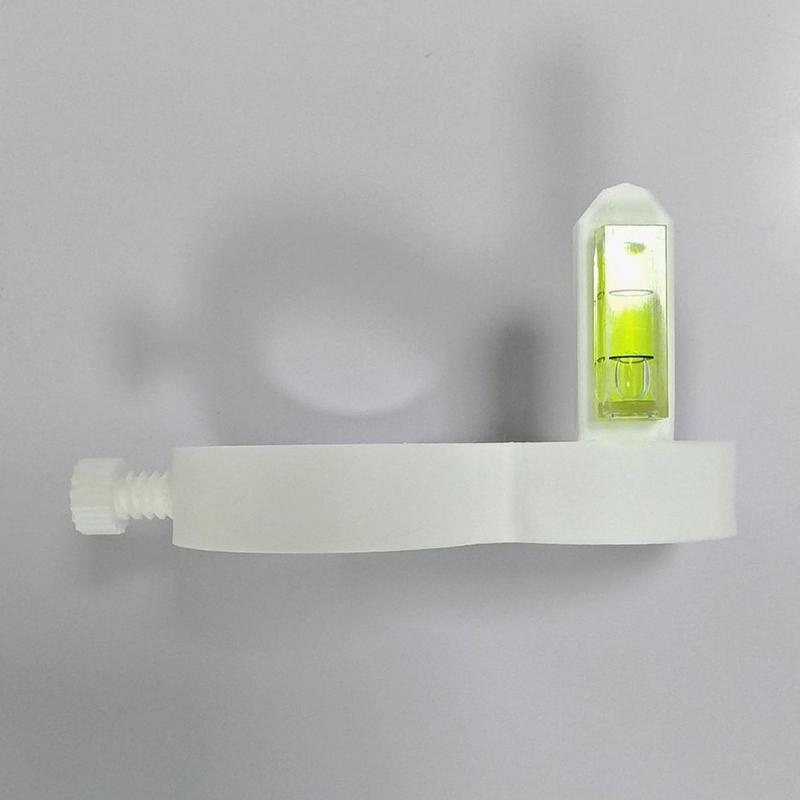 Small Circular Bubble Level Drill Level,Precision,Portable,Measuring Layout Tool,Round For Work Shop, White