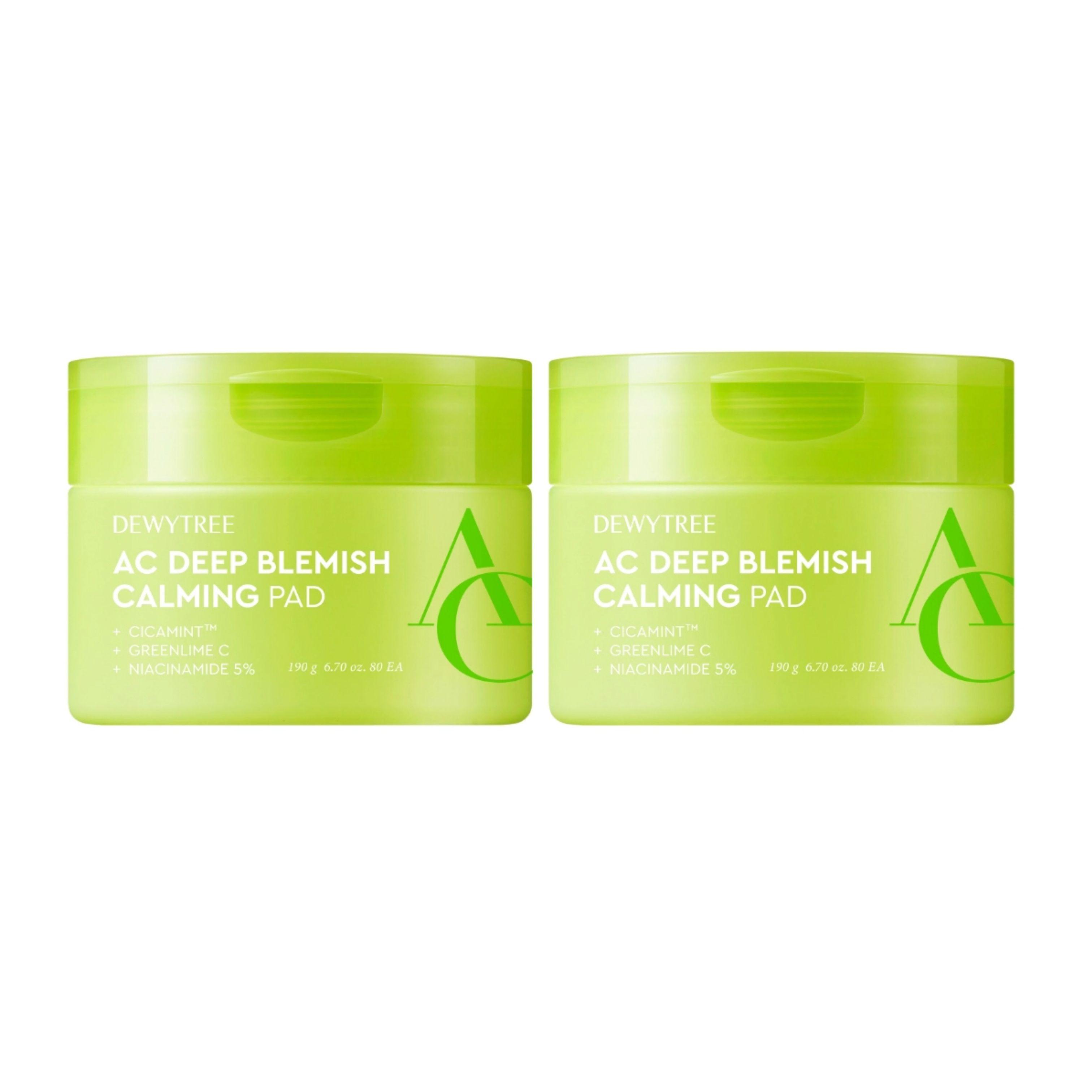 Dewytree AC Control EX Deep Blemish Calming PAD 80ct x 2