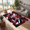 AC Milan Printed Flannel Area Rug Non Slip Soft Polyester Floor Carpet Indoor Decor Mat for Bedroom Living Room Sofa Game Room Home Decoration