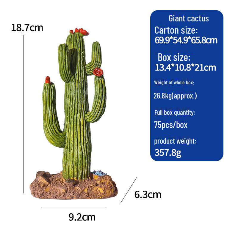 

Украшения для аквариумов из пустынных кактусов и суккулентов