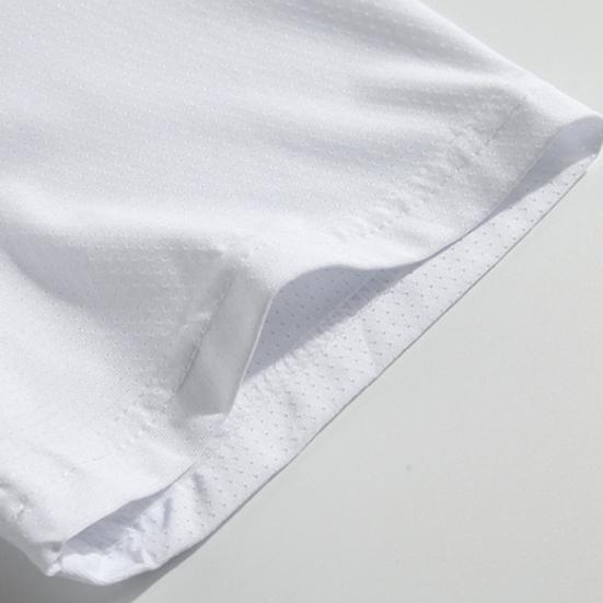 Men Cooling T-shirt Breathable Loose Fit Summer T-Shirt Stylish Quick Drying Athletic Tee Shirt for Gym Beach Street