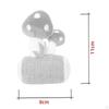 Keychain Backpack Decoration Stuffed Plush Mushroom Toy Handbag Charm Ornament for Party Favors