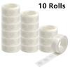 1/5/10 Rolls 11mm Double-Sided Candle Wick Stickers Adhesive Glue Stickers Balloon Tape Removable DIY Candle Making