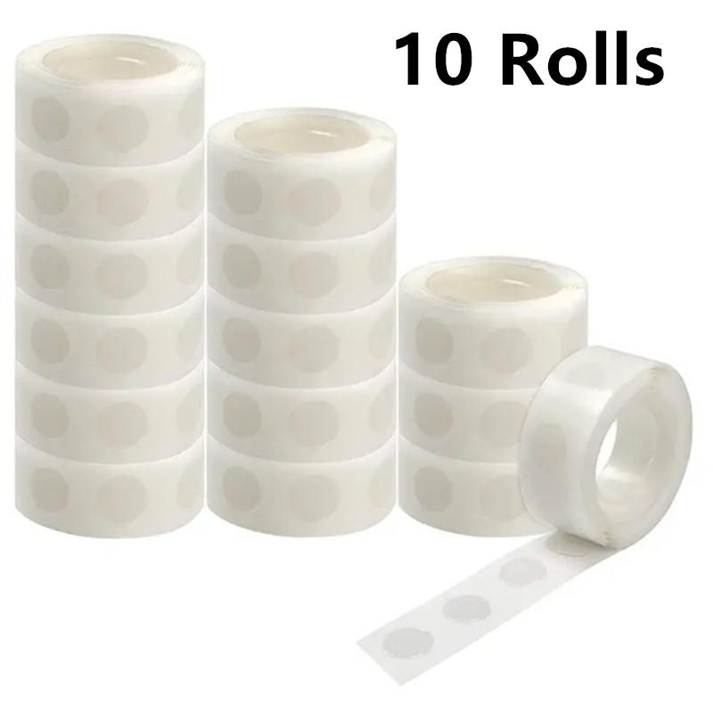 1/5/10 Rolls 11mm Double-Sided Candle Wick Stickers Adhesive Glue Stickers Balloon Tape Removable DIY Candle Making