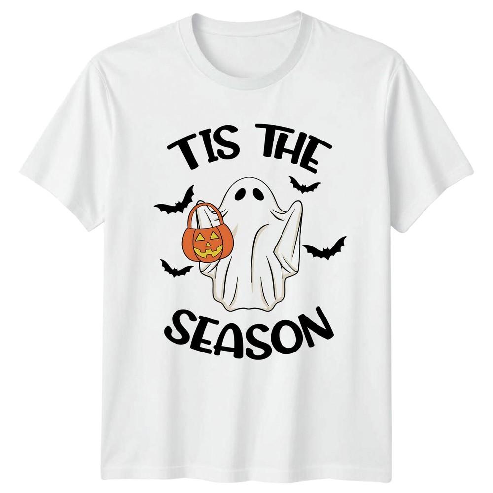 Tis The Season TShirt Ghost Trick or Treat Halloween 2026 Gift For Him And Her S