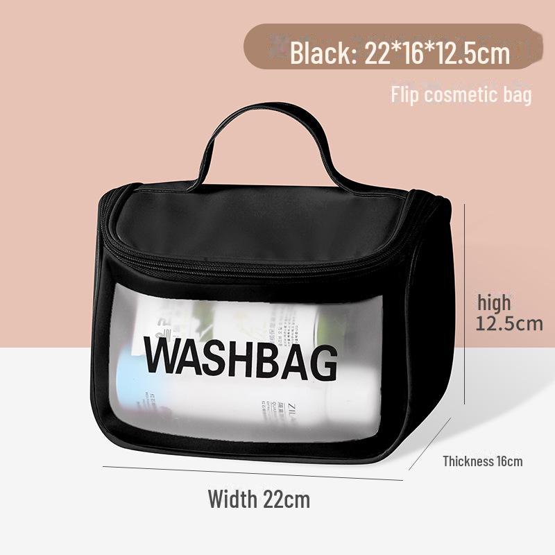 Large Capacity Waterproof PVC Travel Toiletry Bag - Cross-Border Cosmetic & Swim Storage
