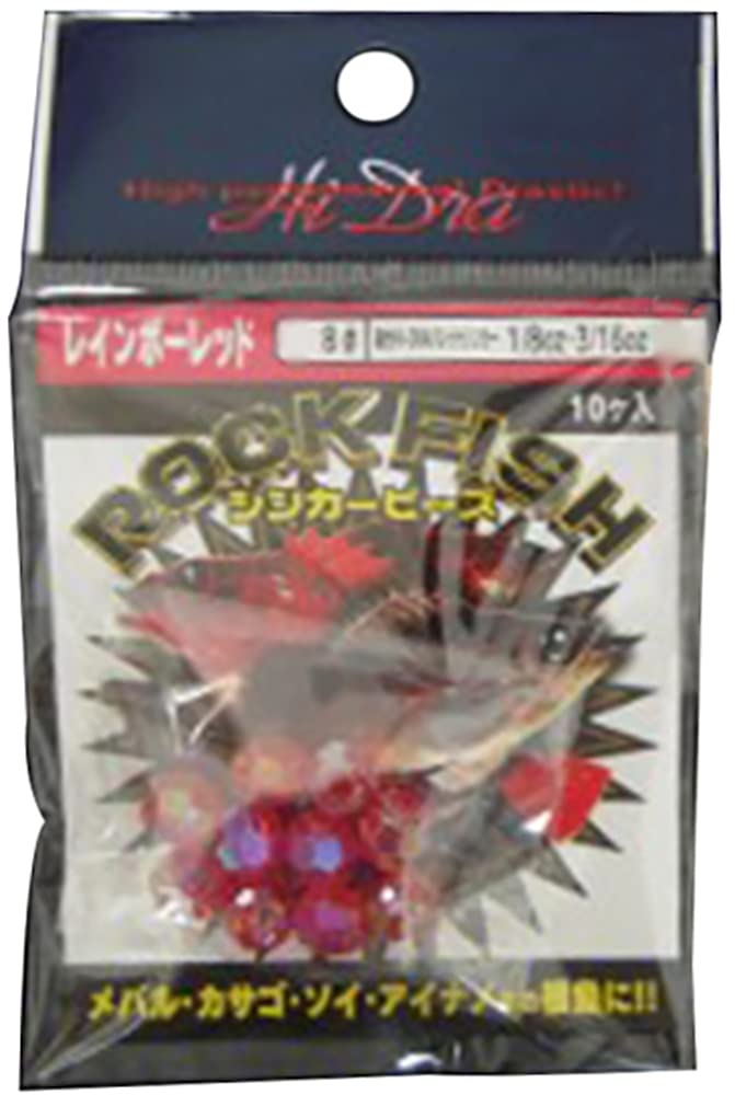 MARUSHINGYOGU Dragon Rockfish Beads Red Pearl 8mm 8mm