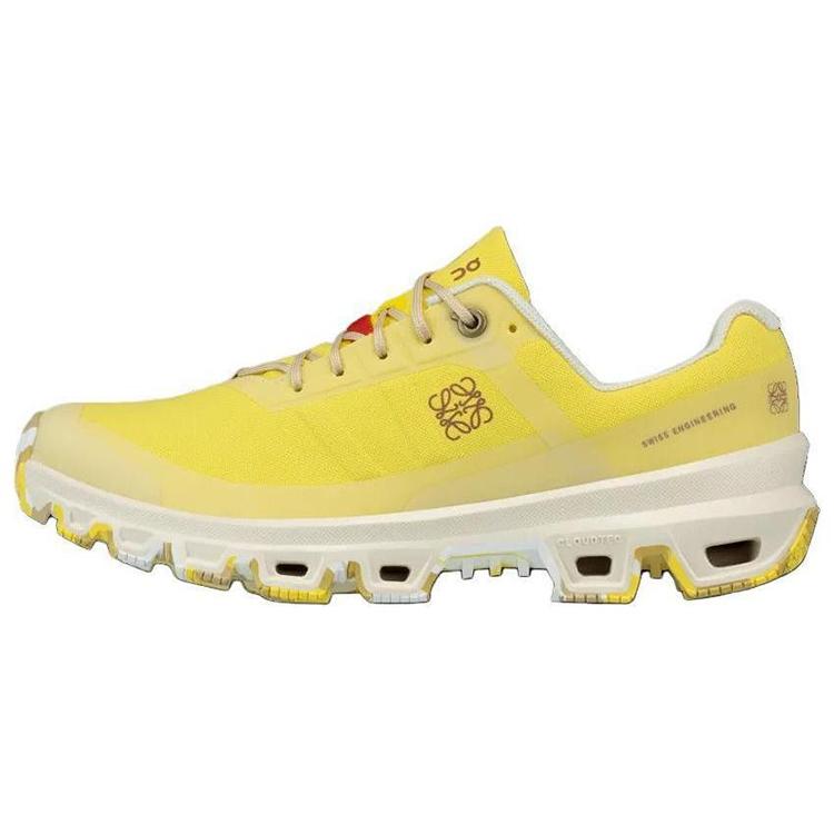 

LOEWE x On LOEWE Cushioning, Wear Resistant Low top Running Shoes Women s Yellow White 32.98174 38
