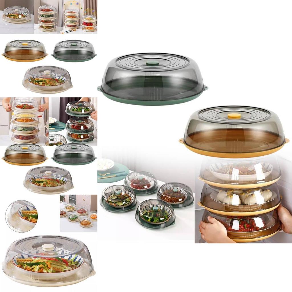 Multi-layer Transparent Food Cover For Home Dining Table With Dustproof Features
