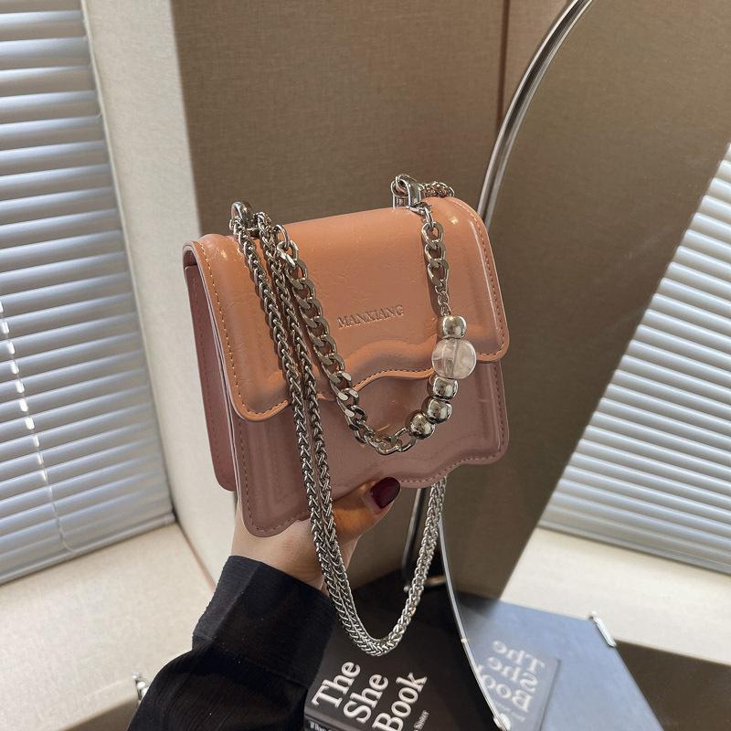Niche design mini bag women's new versatile chain shoulder messenger bag premium feeling red envelope