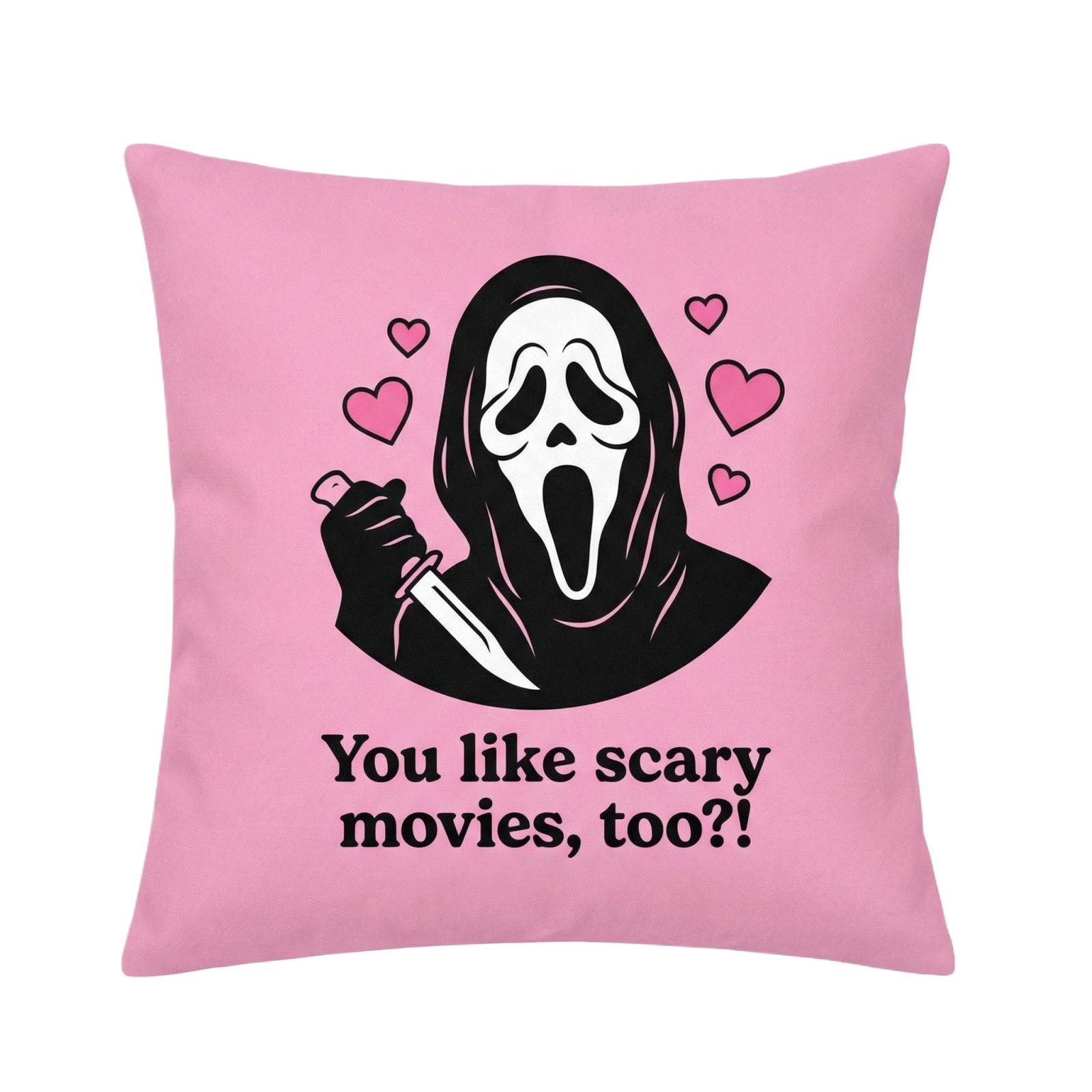 

Halloween Pillowcase Gothic Pillowcase Dark Cushion Cover Scary Decorative Pillowcase One Size