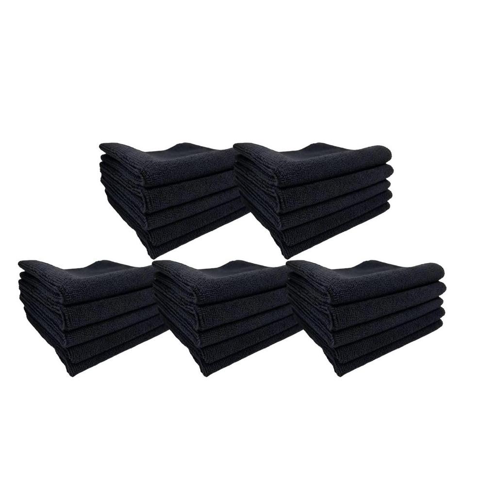 TARO WORKS Microfiber Car Wash Towel, 11.8 X 11.8 Inches (30 X 30 Cm),