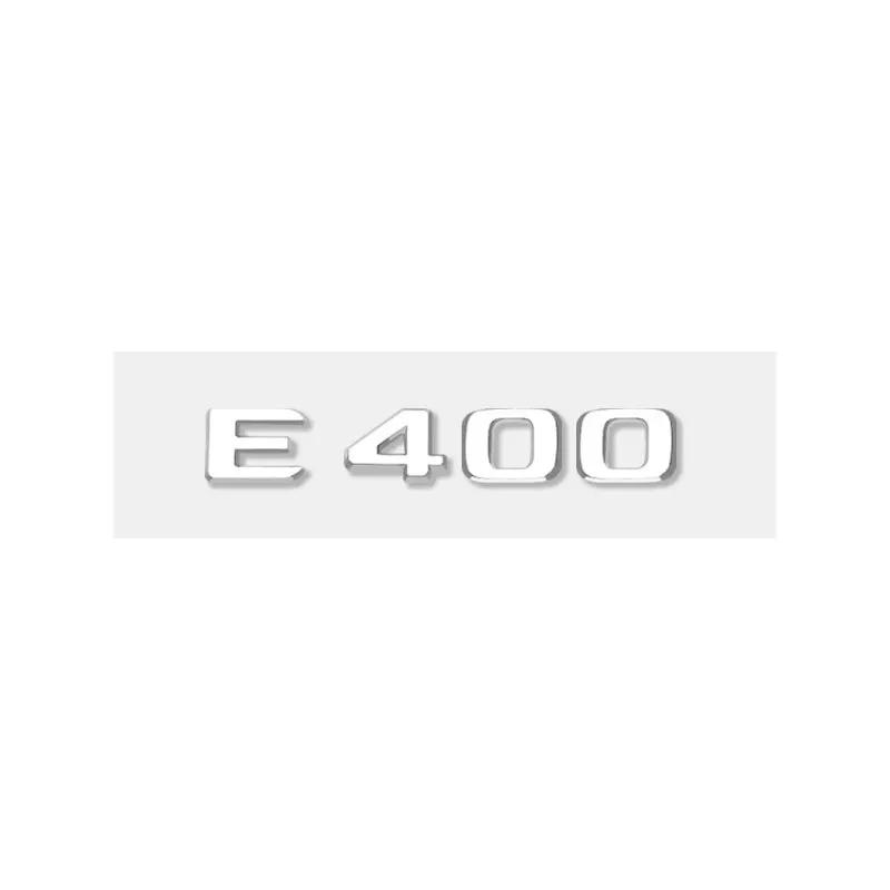 E43 E55 E63 E180 E200L E220 E250 E260 E280 E300LE350 E400L E500 550 Logo Car Sticker for Mercedes Benz E Class Rear Trunk Label