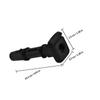 5Pcs Car Headrest Accessories Sturdy Plastic Adjustable Locking Mechanism Headrest Support Guide Insert for Front Seat Comfort
