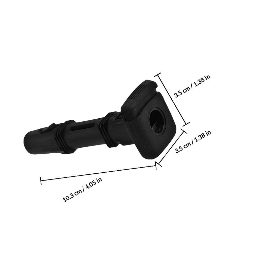 5Pcs Car Headrest Accessories Sturdy Plastic Adjustable Locking Mechanism Headrest Support Guide Insert for Front Seat Comfort
