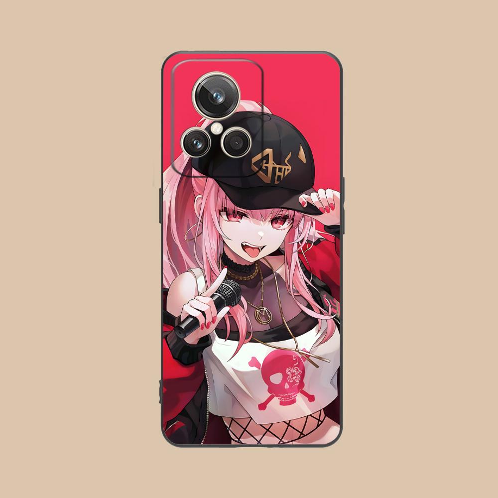 Holo Mori Calliope Matte TPU Mobile Phone Case for Realme GT 8 Neo Pro C75 73 71 C67 65 C55 53 C35 31 C20 15 Colorful Cover