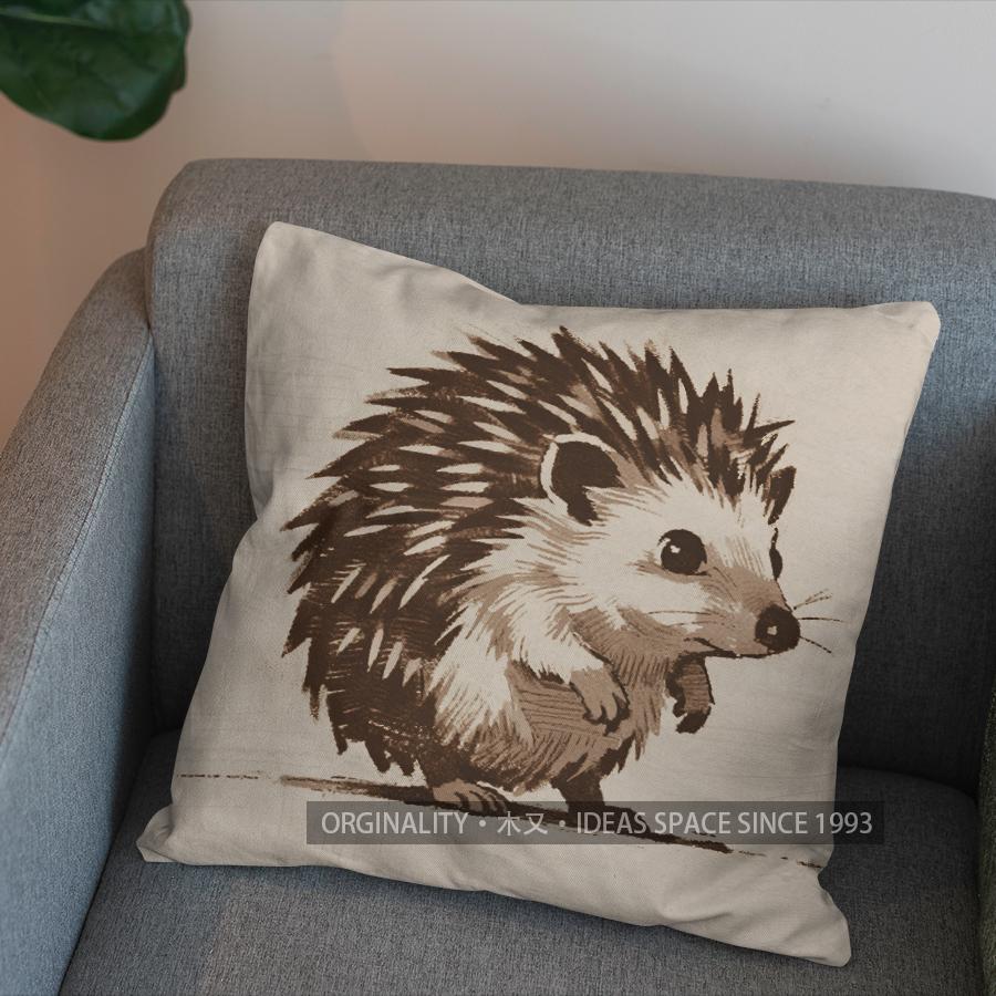 2D Tiger Pattern Pillow Cover For Bold Style Pattern Cushion Cover Suitable For Sofa Bedroom Car Pillow Cover