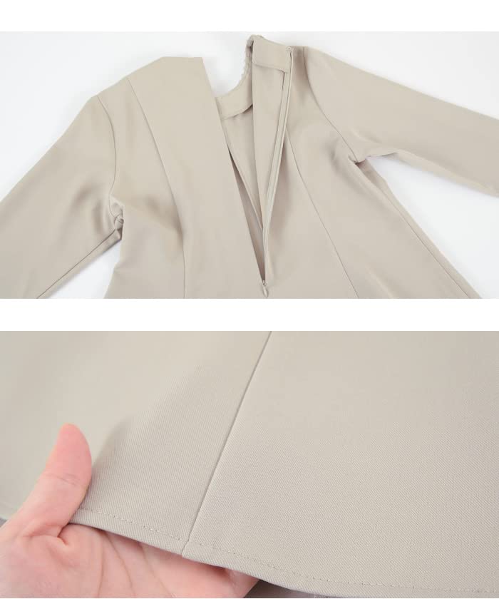 Yours BBXN1388 Medium Dark Navy Cut and Sewn Top with Pearl Hemline Women's