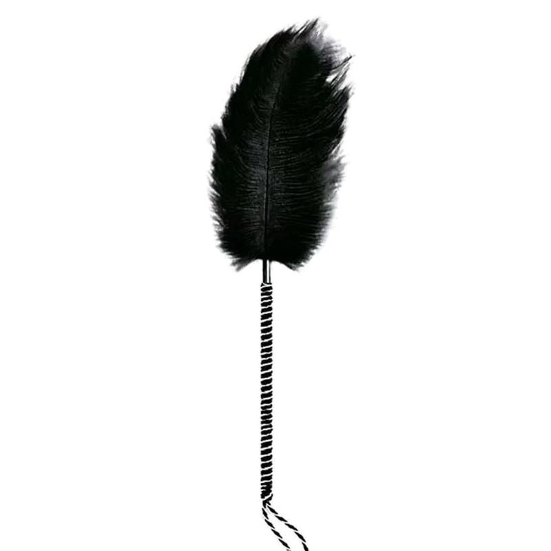 Feather Tickle Sex Toy with Colorful Bondage Restraint Riding Crop Flogger for Women Couples Adult Sexual Fun