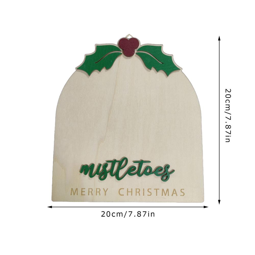Christmas Footprint Sign Christmas Wooden Footprint Keepsake First Art Announcement Board Sign For Toddler Boys Girls Shower