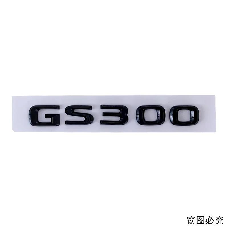 ABS Car Body Side Emblem Decals for Lexus GS300 GS350 GS400 GS430 GS460 Logo Rear Trunk Sticker Badge Accessories