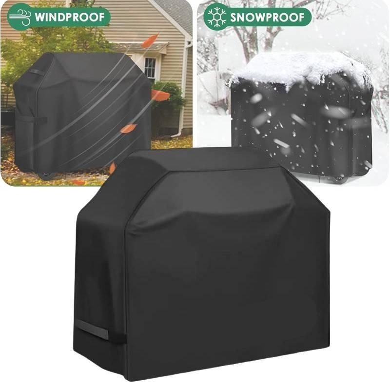 Langlebige wasserdichte Polyester-Grillabdeckung für Außengrills UV-beständiger Schutz