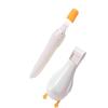 Plastic Duck-Shaped Hair Catcher Double Head Garbage Clip Creative Cleaning Clip  Shower Drains