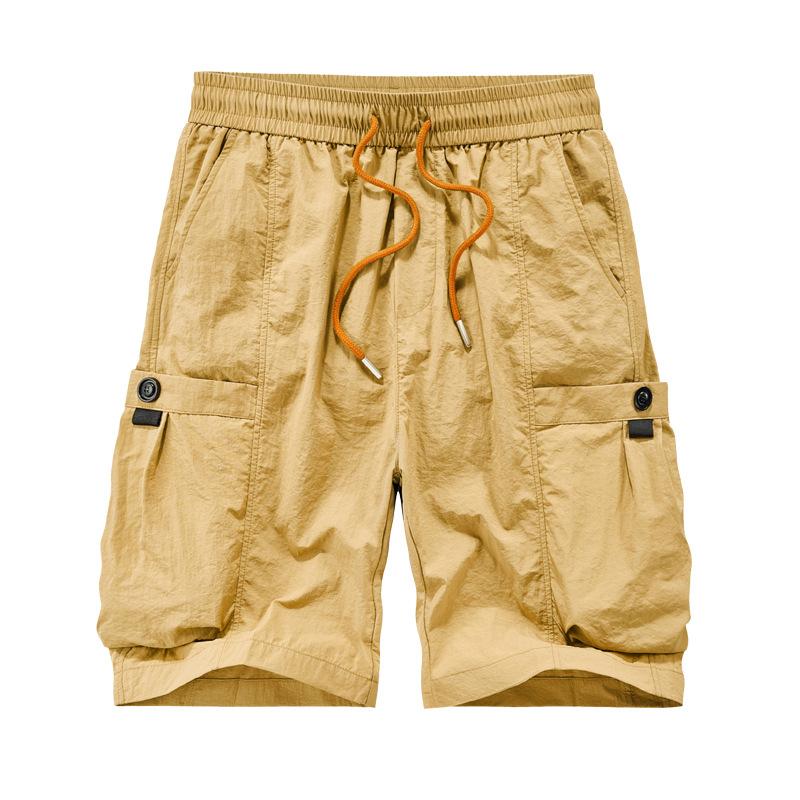 Summer Workwear Outdoor Sports Style Multi Pocket Breathable Quick Drying Men's Casual Workwear Pants