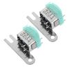 2Pcs Recorder Accessory Metal Cassette Head Stereo Tape Replacement Part Immersive Audio Cassette Recorder HeadGood Product