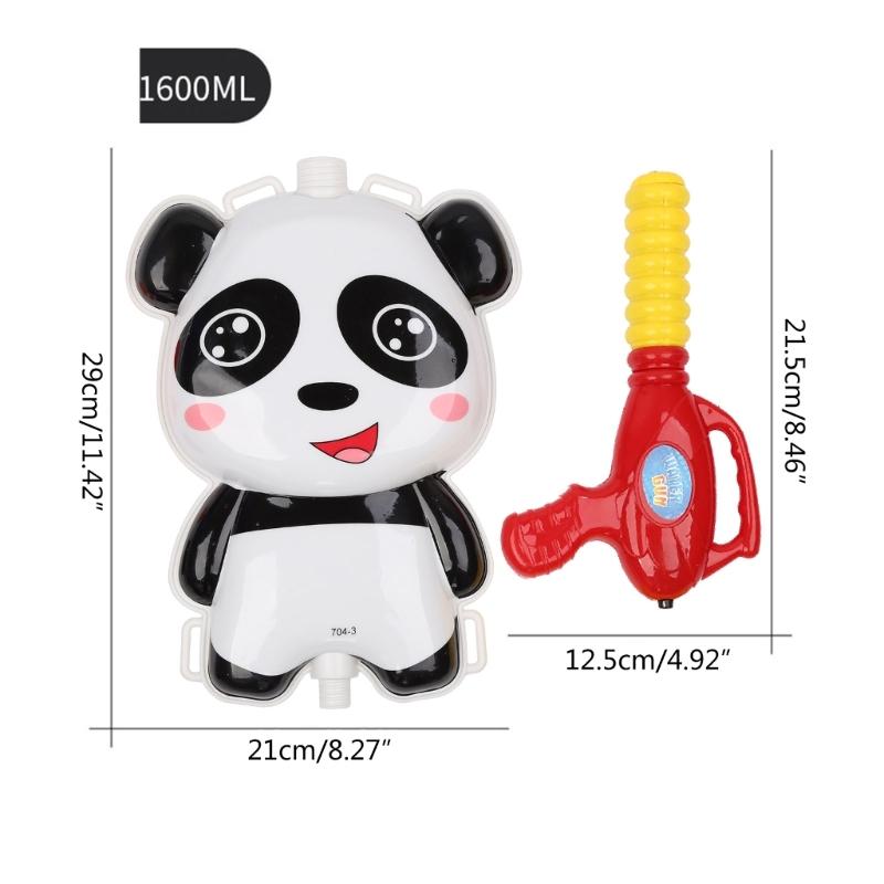 Cartoon Backpack Water Gun Beach Toy Water Spray Toy Kids Non-leakage Water Fighting Toy Summer Outdoor Activity Game