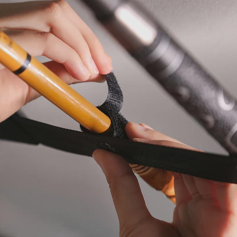 Utomhustakräcke för bil med förvaring för fiskespön och remmar