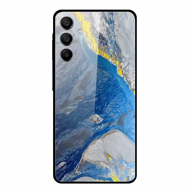 For Samsung A16 5G Case Back Hard New Cover for Samsung Galaxy A 16 SM-A166B Tempered Glass Case Funda Cool Designed Girls Capa