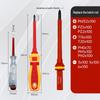 13-Piece Insulated Electrician's Screwdriver Set - Professional Hardened Tools
