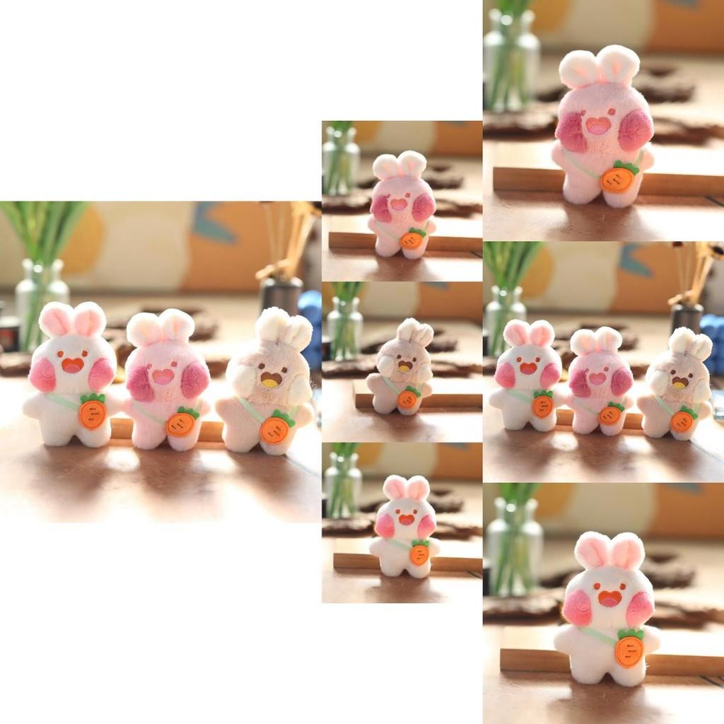 Adorable Cute Bunny Plush Toy Adornments Perfect For Bags Keychains And Gifts