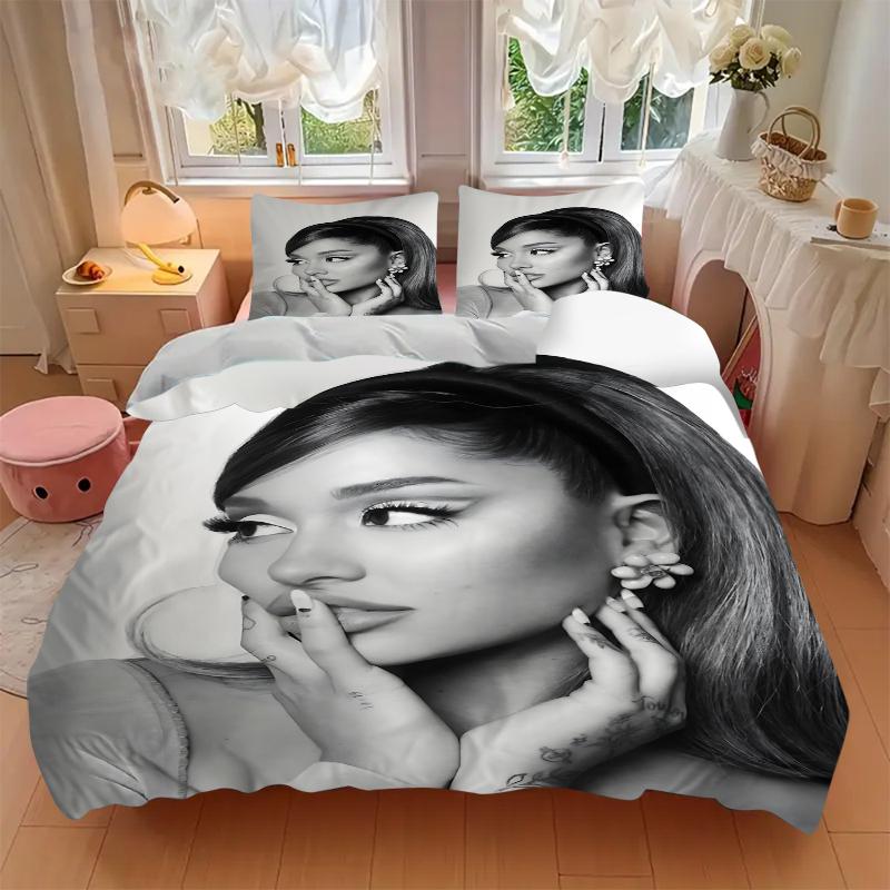 3Pcs Elegant Beauty Black White Bedding Sets For All Sizes New 3D Printed Bed Cover Comforter Duvet Cover Pillowcase Bedroom Decoration