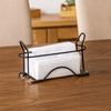 Removable Vertical Napkin Holder Minimalist Metal Storage Rack Tissue Holder  Home Decor