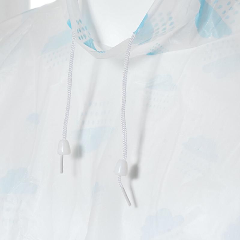 Poncho Imperméable Jetable à Motifs Daiso