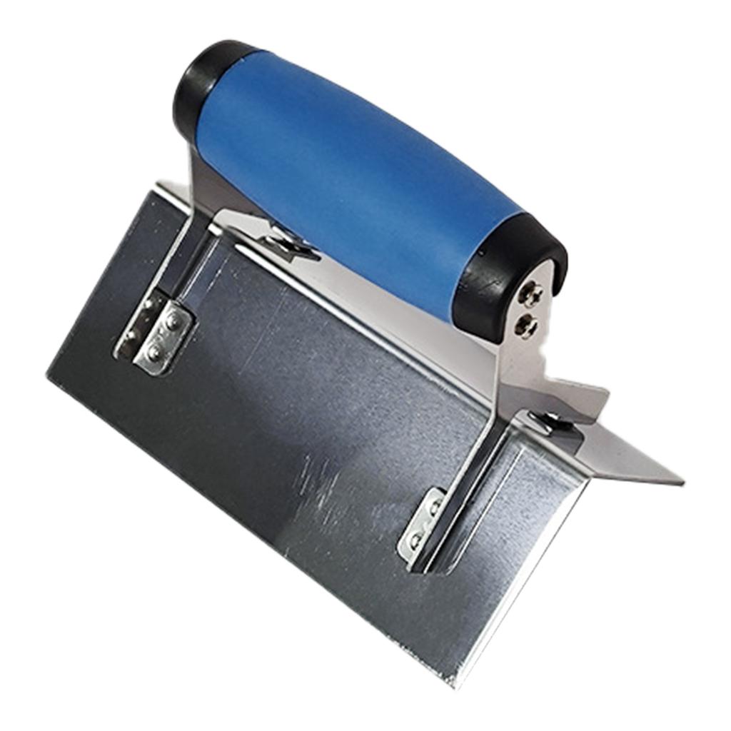 Stainless Steel Corner Trowel Long Lasting Rustproof with Comfortable Grip Handle Suitable for Home and Commercial Use