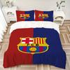 Fcb Team Crest Print 3Pcs Bedding Setduvet Cover With 2 Bedropillowcase Home Birthday Gift