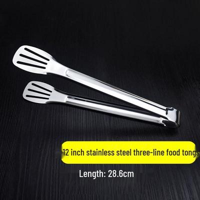 ZISIZ Stainless Steel Food Tongs