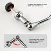 Fishings Reel Handle Baitcasting Reel Fishings Reel Handle Aluminum Power Handle Knob Grip Replacement Assembly Parts