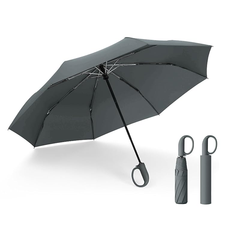 

folding umbrella Automatic opening/closing [super large size/carabiner design/one touch] Large size folding umbrella mens umbrella Super water