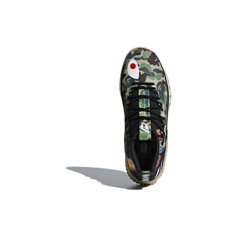 adidas Dame 4 A Bathing Ape Camo Sneaker AP9974
