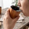 Practical Drinking Mug Polished Surface Wood Cup Decorative Water Mug Wooden Mug  Daily Use