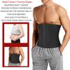 Mens Abdomen Reducer Sweat Slimming Trimmer Belt Fitness Corset Sauna Body Shaper Waist Trainer Belly Shapewear Slim Ultra Light